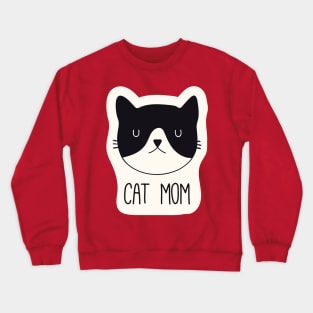 Cat Mom Crewneck Sweatshirt